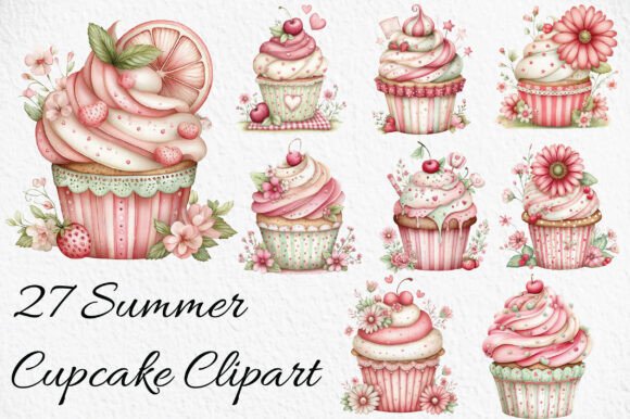 Sweeten Your Summer Projects with Cupcake Clipart